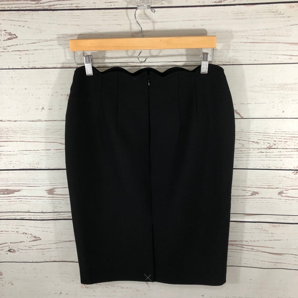 NWT ANN TAYLOR Black Pencil Skirt